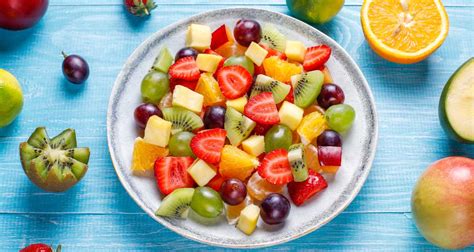 salada de frutas simples